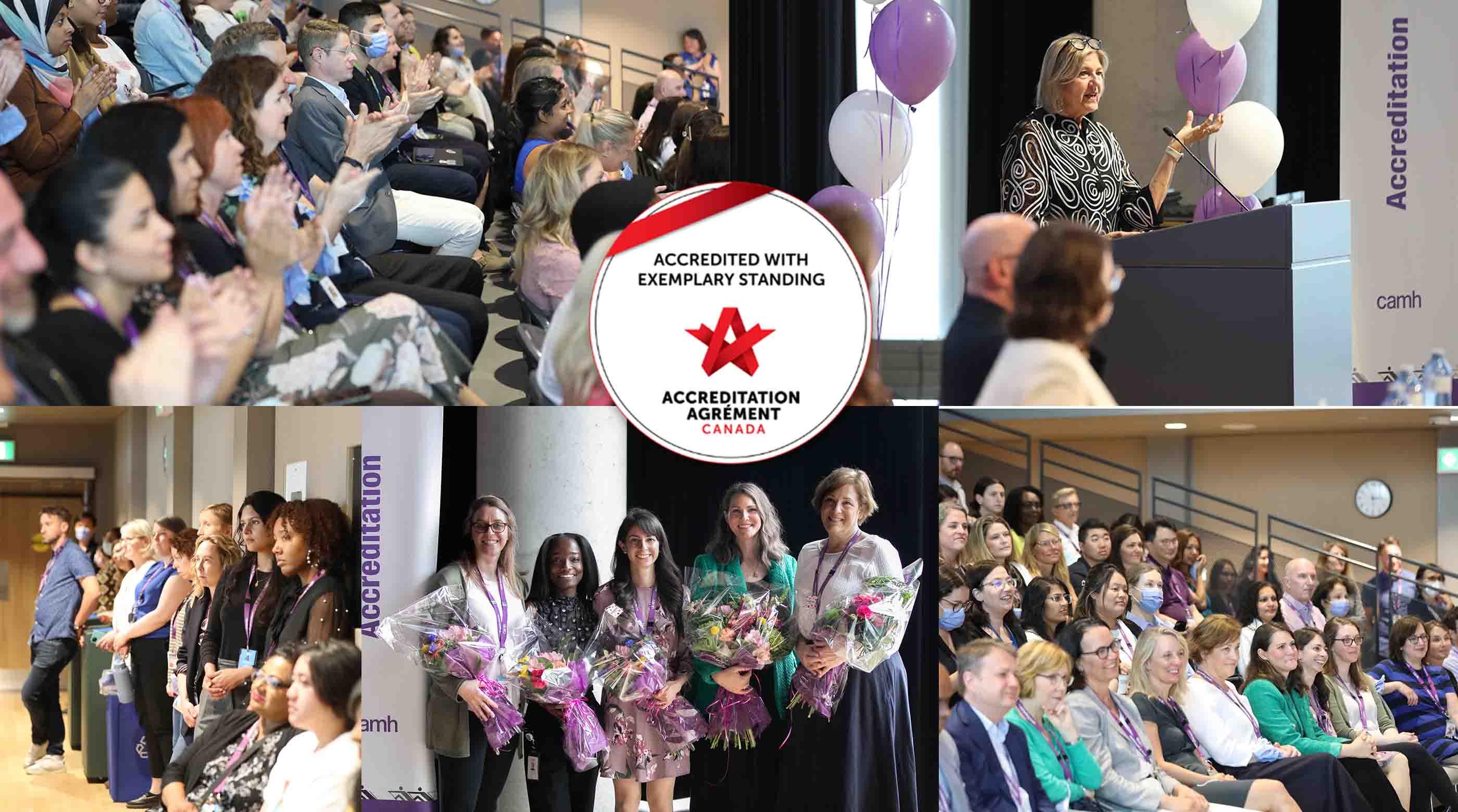 Photos of CAMH staff