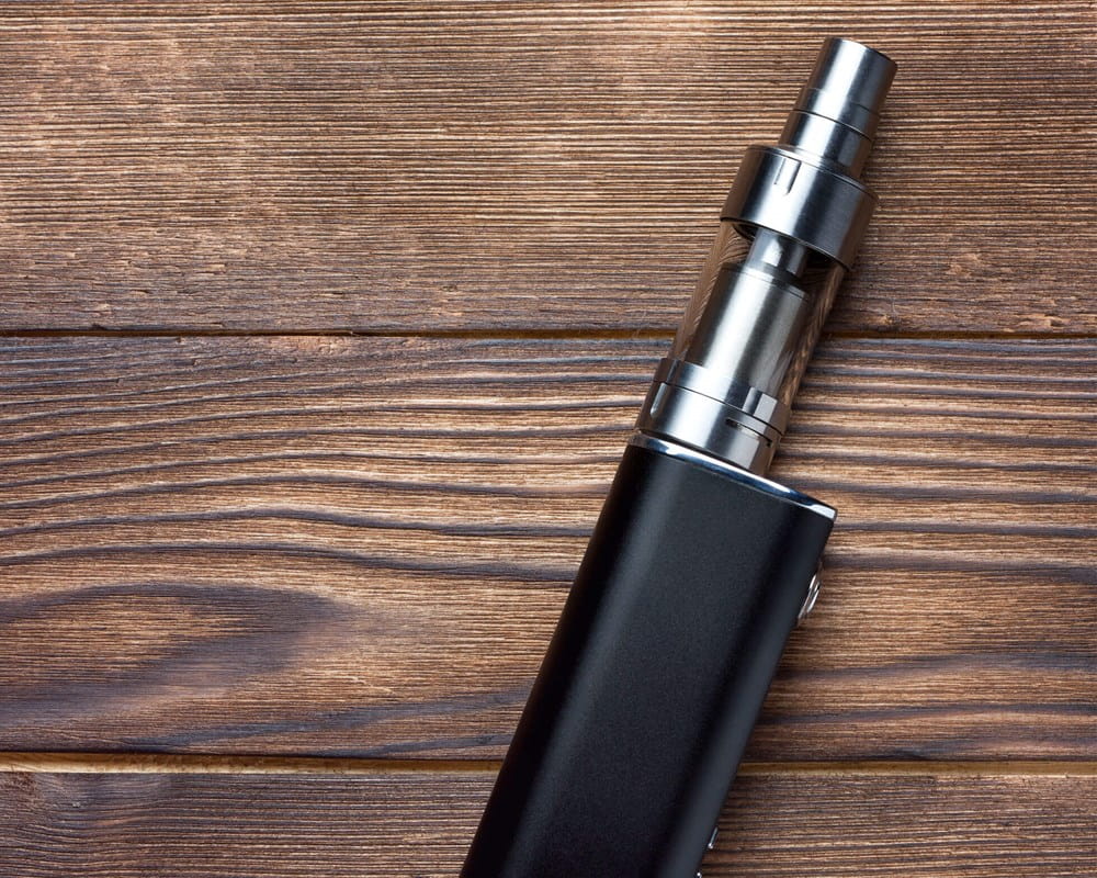 Vaporizer on table