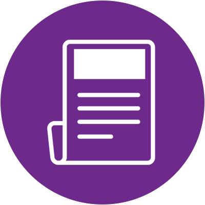 Tax receipt icon